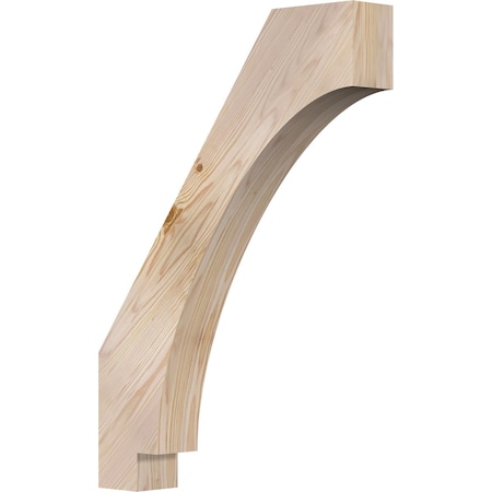 Ekena Millwork 3 1/2"W x 20"D x 28"H Imperial Smooth Knee Brace, Douglas Fir BRC04X20X28IMP00SDF